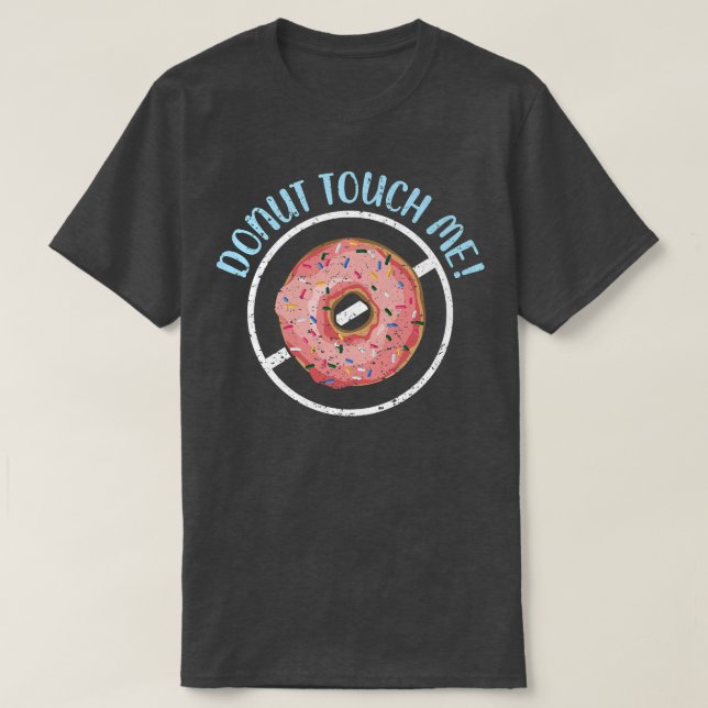 T-shirt Donut Lover Doughnut Alimentation Viennoiseries Bo (Design devant)
