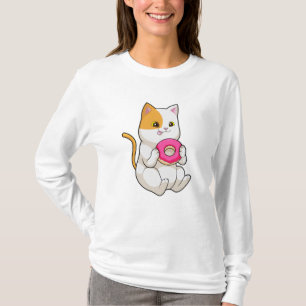 T-shirt Donut mangeur de chats