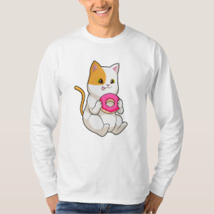 T-shirt Donut mangeur de chats