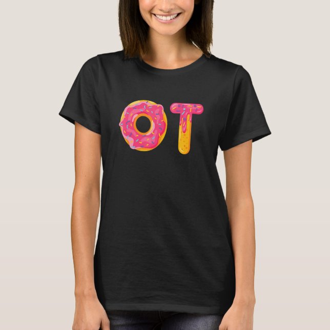 T-shirt Donut Ot ergothérapie (Devant)