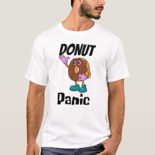 T-shirt Donut Panic Funny Donut