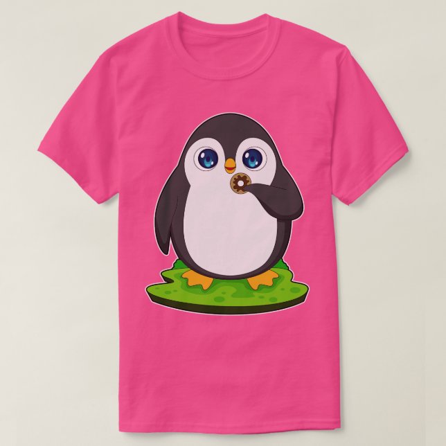 T-shirt Donut pingouin (Design devant)