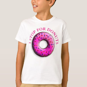 T-shirt Donut Pinky avec des arrosages colorés + vos idées