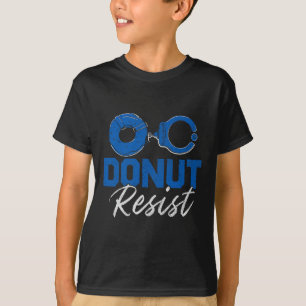 T-shirt Donut résiste à l'amusante police policière de la