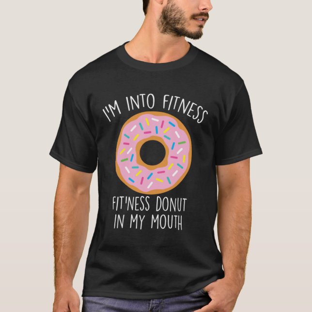 T-shirt Donut Sprinkles Doughnut Fried Dough Sweet Snack D (Devant)