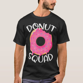T-shirt Donut Squad Amusant Donut Cool Donut Lover Anniver