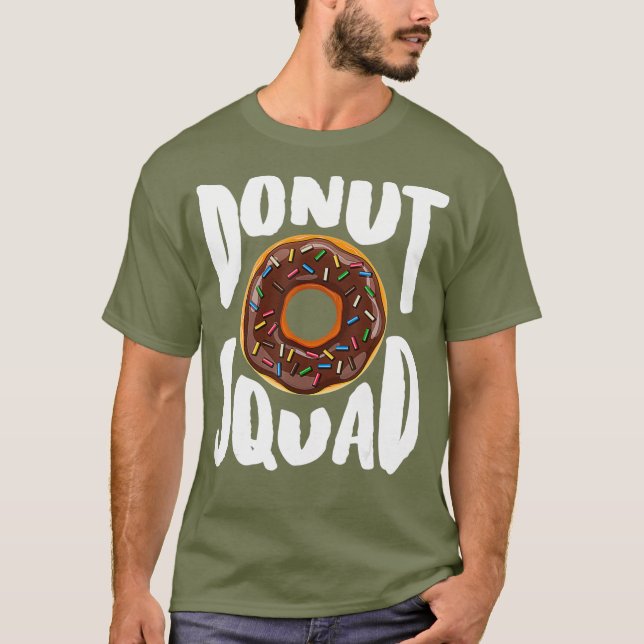 T-shirt Donut Squad Shirt  Cool Donut Lover  Doughnut (Devant)