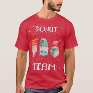 T-shirt Donut Team Nordic Joyeux Noël Gnome Baking Tom