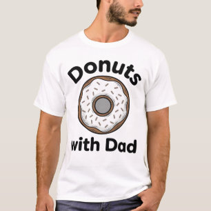 T-shirt Donuts avec Papa Conception de Chemise de Donut Vi
