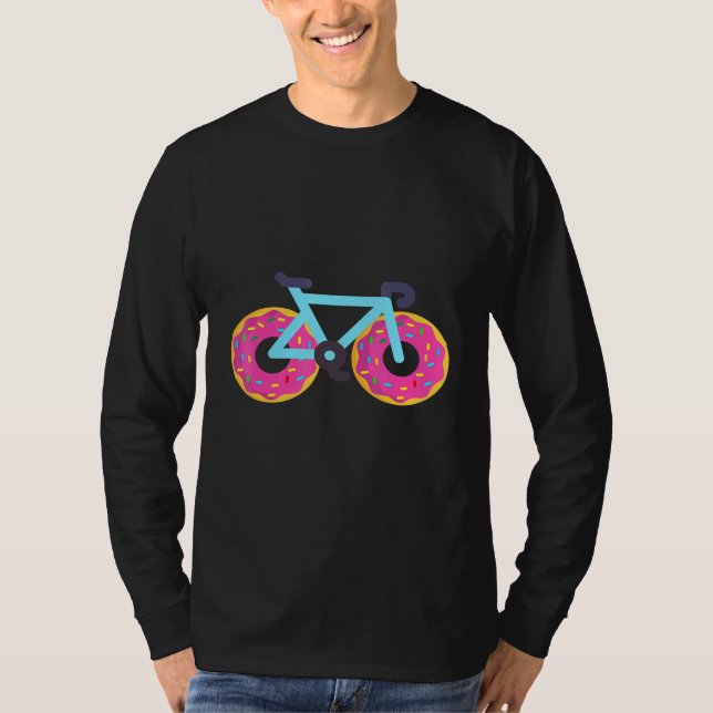 T-shirt Donuts Café Donut Fabriquer des casseroles Donut K (Devant)