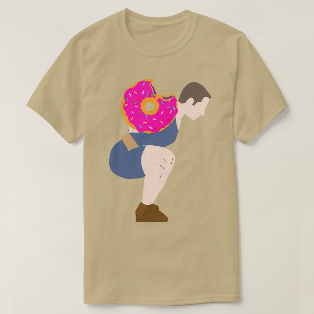 T-shirt Donuts de squat (Design devant)
