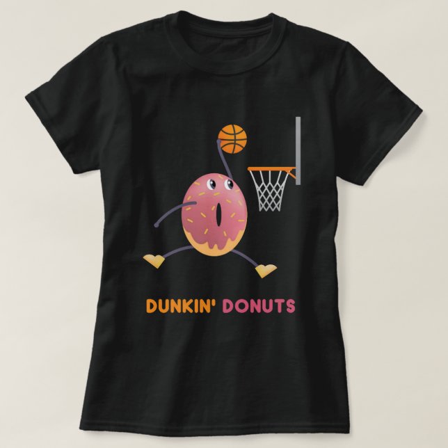 T-shirt Donuts Dunkin (Design devant)