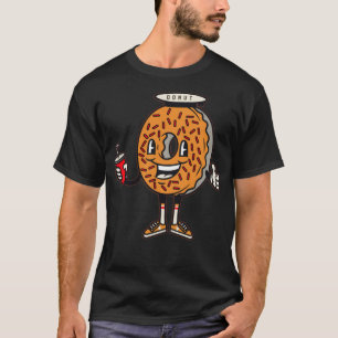 T-shirt Donuts et anniversaire de pirate coloré
