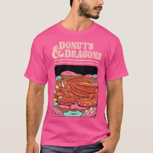 T-shirt Donuts et dragons