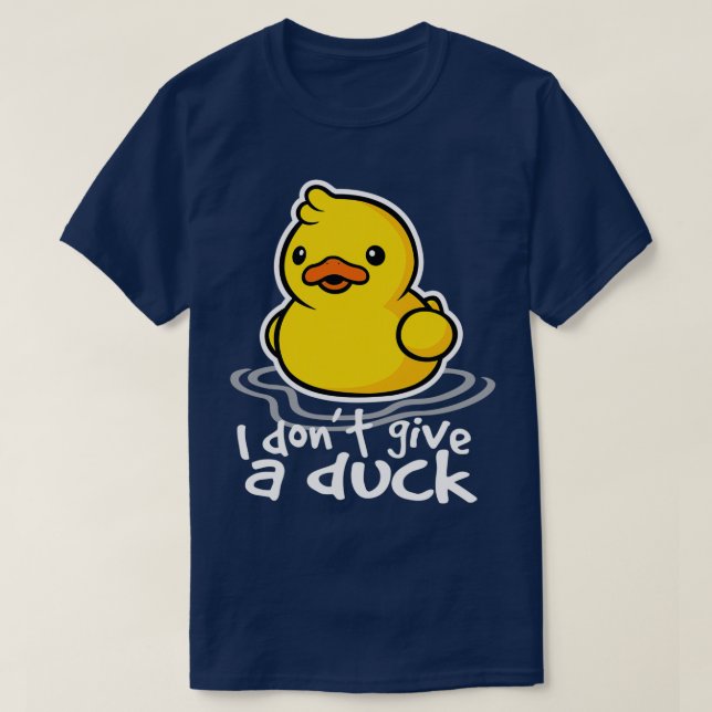 T-shirt Donx27t donner un canard (Design devant)