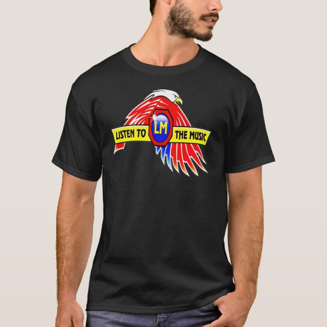 T-shirt Doobie Brothers À Music Logo Sticker Essentia (Devant)