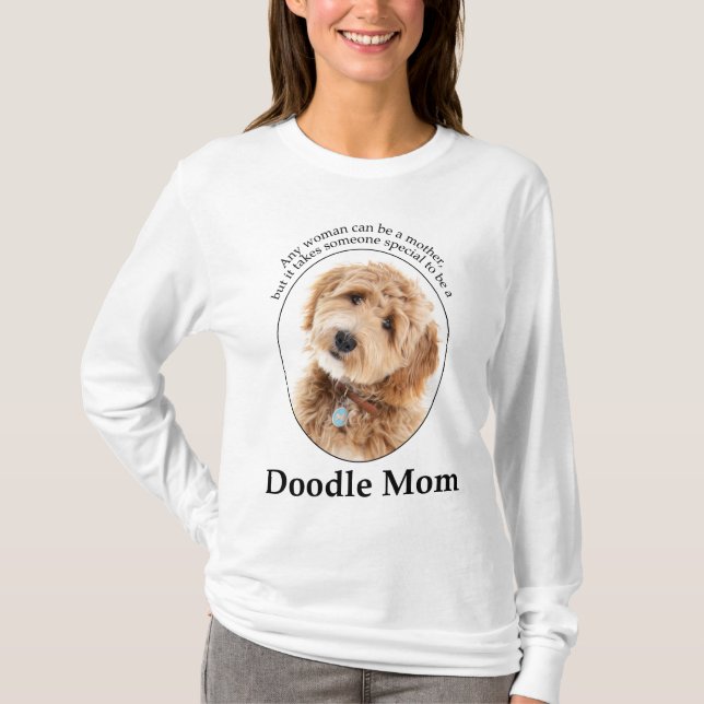 T-shirt Doodle Chien Maman (Devant)