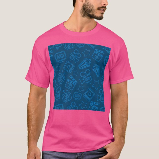 T-shirt Doodle de cinéma (Devant)