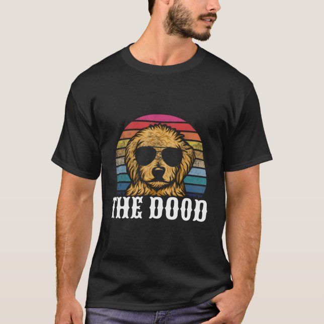 T-shirt Doodle d'or Le Dood Papa Maman (Devant)