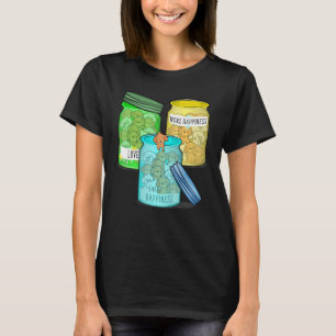 T-shirt Doodle doré heureux propriétaire chien