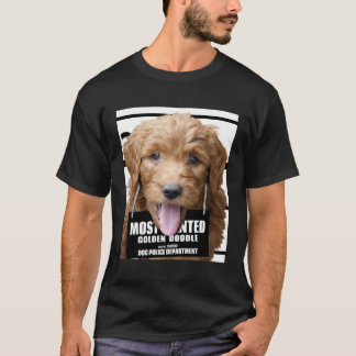 T-shirt Doodle doré le plus Recherché Golden Retriever Poo
