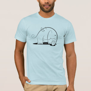 T-shirt Doodle éléphant