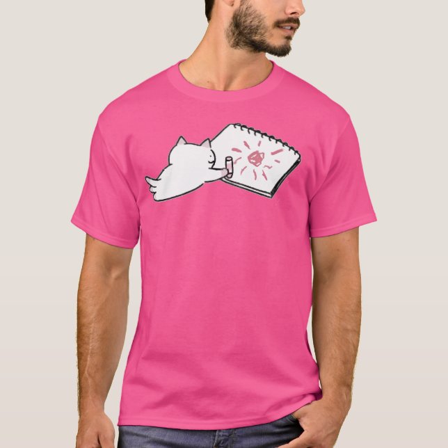 T-shirt Doodle Fushigi Neko No Kyuu-Chan (Devant)