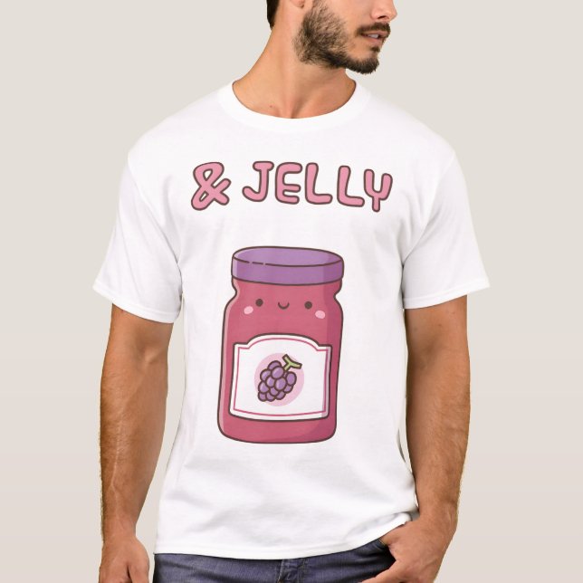 T-shirt Doodle Jelly Jam Jam Jote (Devant)