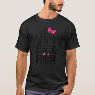 T-shirt Doodle Maman Golden Doodle Propriétaire Chien Mama