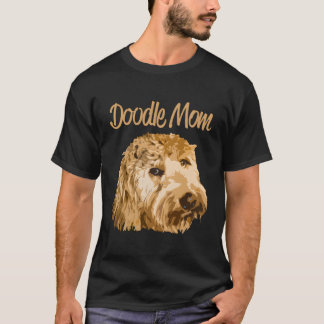 T-shirt Doodle Maman Goldendoodle