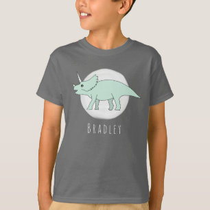 T-shirt Doodle Triceratops Dinosaur de Cool Boy's