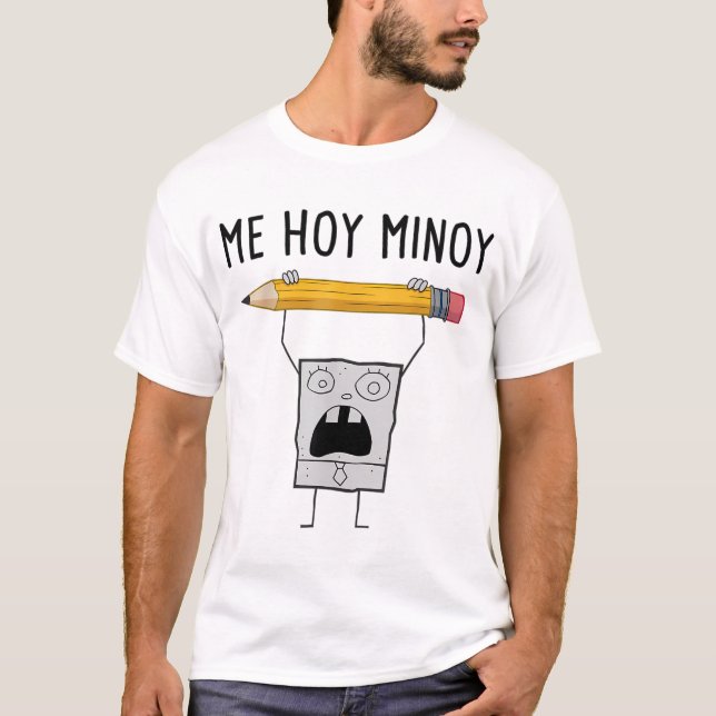 T-shirt Doodlebob Me Hoy Minoy (Devant)