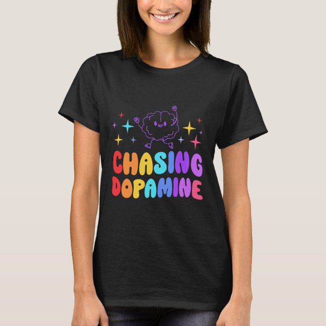 T-shirt Dopamine Santé mentale Esthétique (Devant)