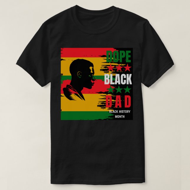 T-shirt Dope Black Papa (Design devant)