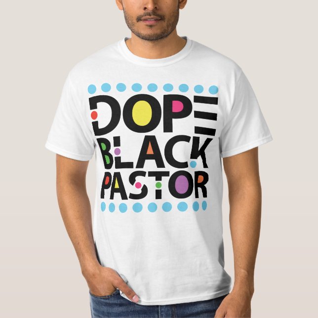 T-shirt Dope Black Pastor (Devant)