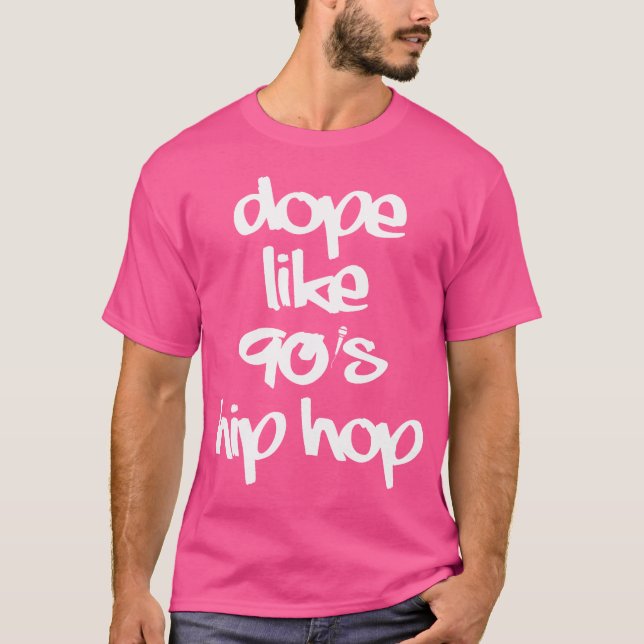 T-shirt Dope Comme Un Graffiti Urbain Hip hop Des Années 9 (Devant)
