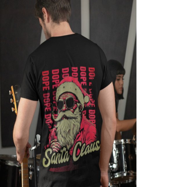 T-shirt Dope Santa Claus (Créateur téléchargé)