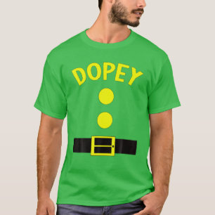 T-shirt Dopey Nwarf Halloween Costume Drôle Drôle Cadeaux