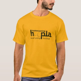 T-shirt d'or de battage