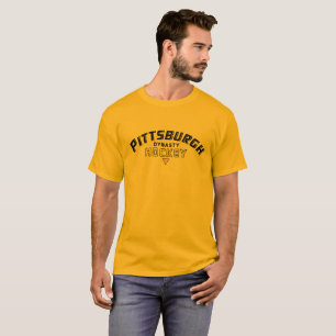 T-shirt d'or de la dynastie Pittsburgh