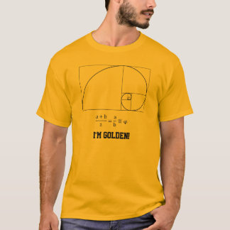 T-shirt d'or de rapport