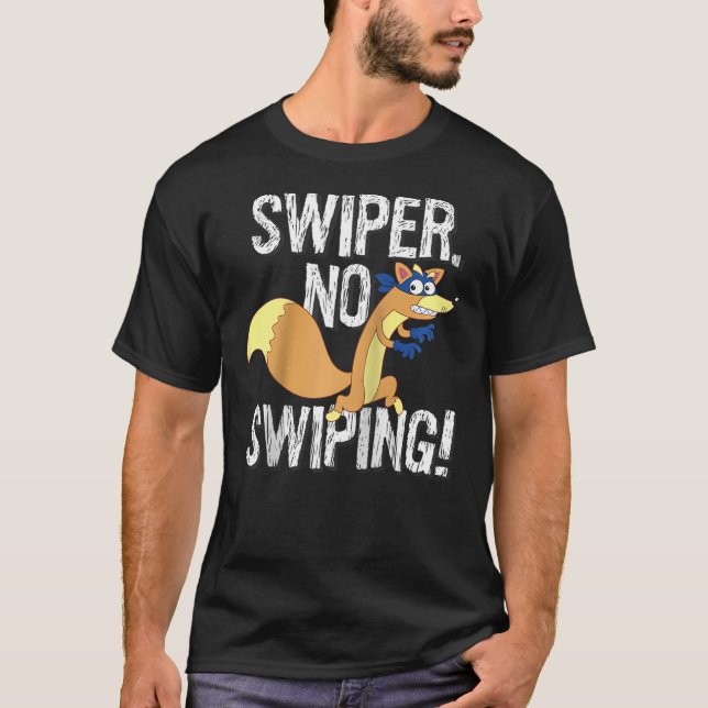 T-shirt Dora the Explorer Swiper No Swiping Fox Raglan Bas (Devant)