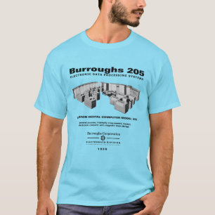 T-shirt d'ordinateur de Burroughs 205