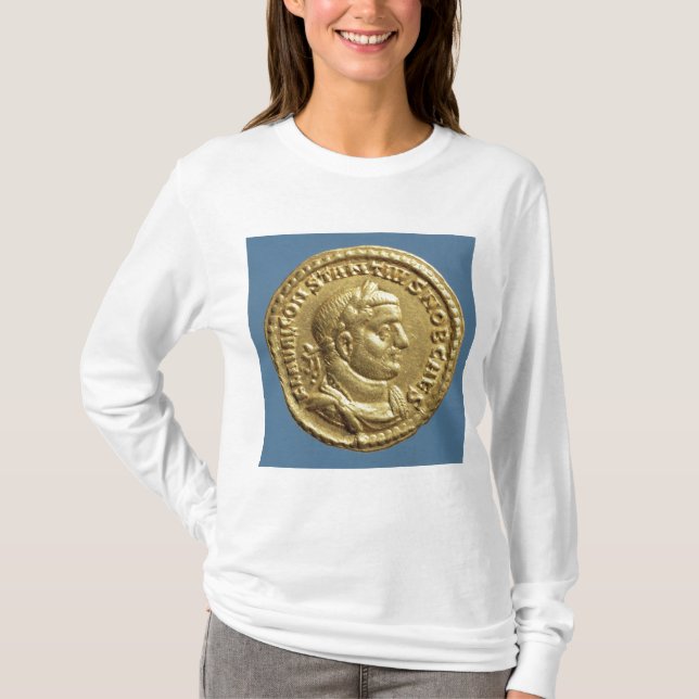 T-shirt Doré de Constantius I César Augustus (Devant)