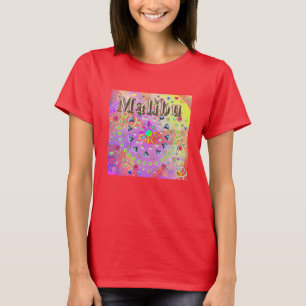 T-shirt doré Malibu Lucky