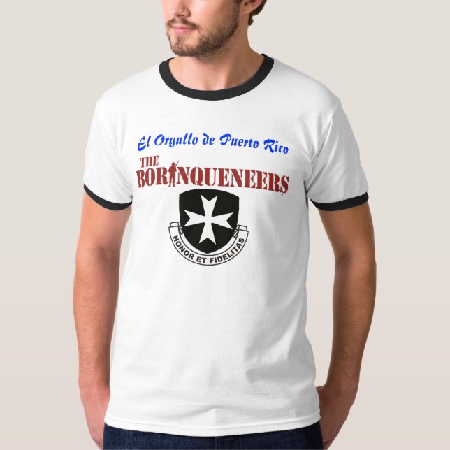 T-shirt d'Orgullo De Porto Rico (Devant)