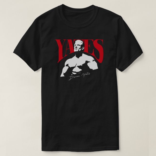 T-shirt Dorian Yates – Esthétique Ombre (Design devant)
