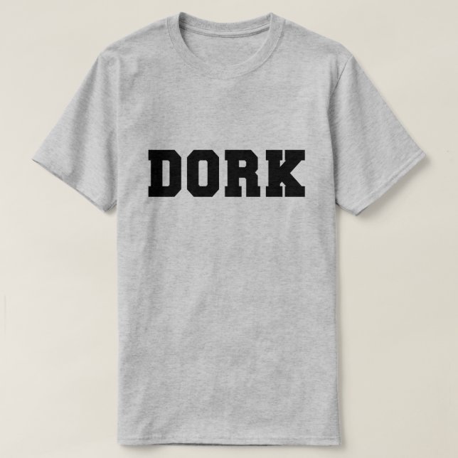 T-SHIRT DORK (Design devant)