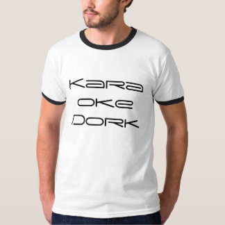 T-shirt Dork de karaoke