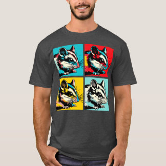 T-shirt Dormice Art Joli Dormice Africain